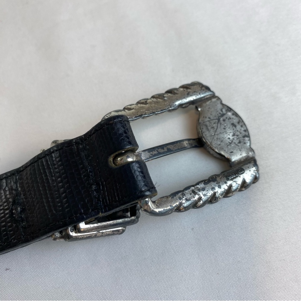 Brighton “Museum” Collection Snakeskin Leather Belt - Picture 12 of 16